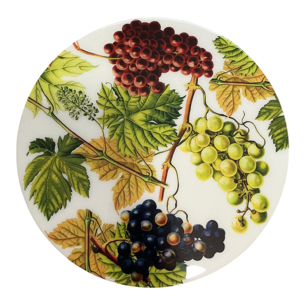Grapes & Vines Luxury Resin Lazy Susan – Handcrafted Table Art