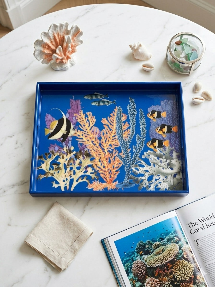 Reef Ocean Decorative Serving Tray