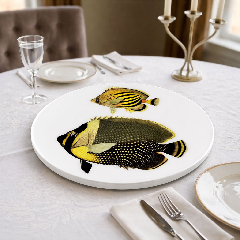 Exotic Fish Lazy Susan