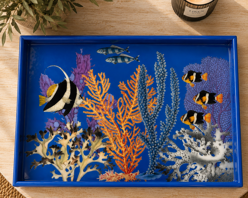 Reef Ocean Decorative Serving Tray