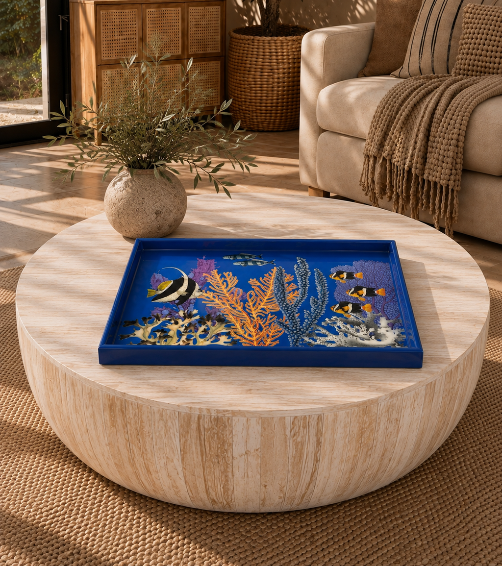Reef Ocean Decorative Serving Tray
