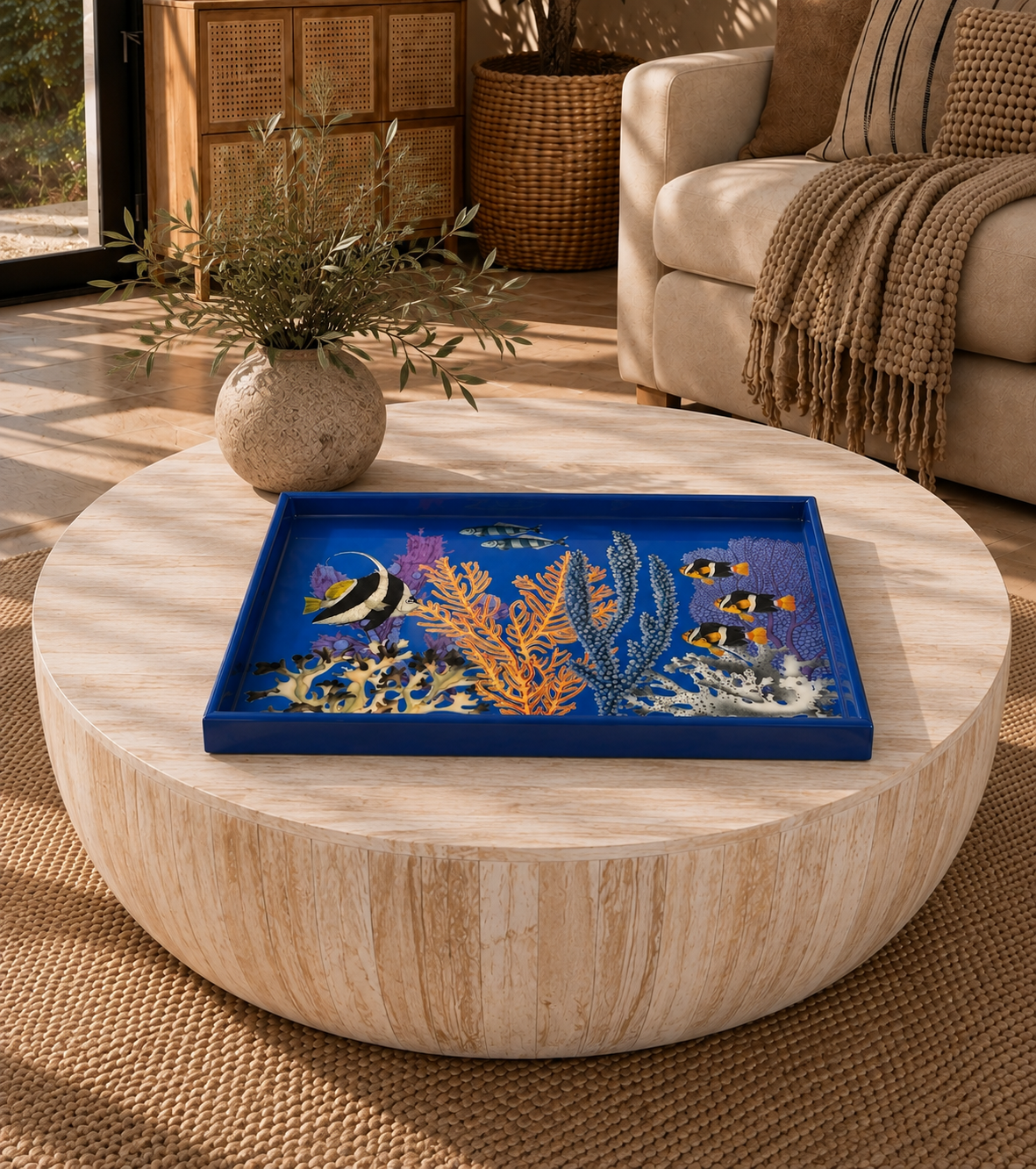 Reef Ocean Decorative Serving Tray
