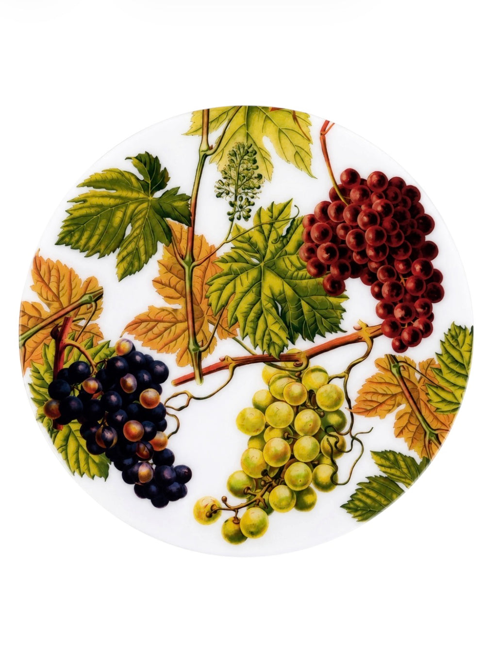 Grapes & Vines Luxury Resin Lazy Susan – Handcrafted Table Art