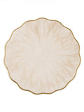 Ivory Pearl Resin Placemat – Handmade Luxury Table Decor