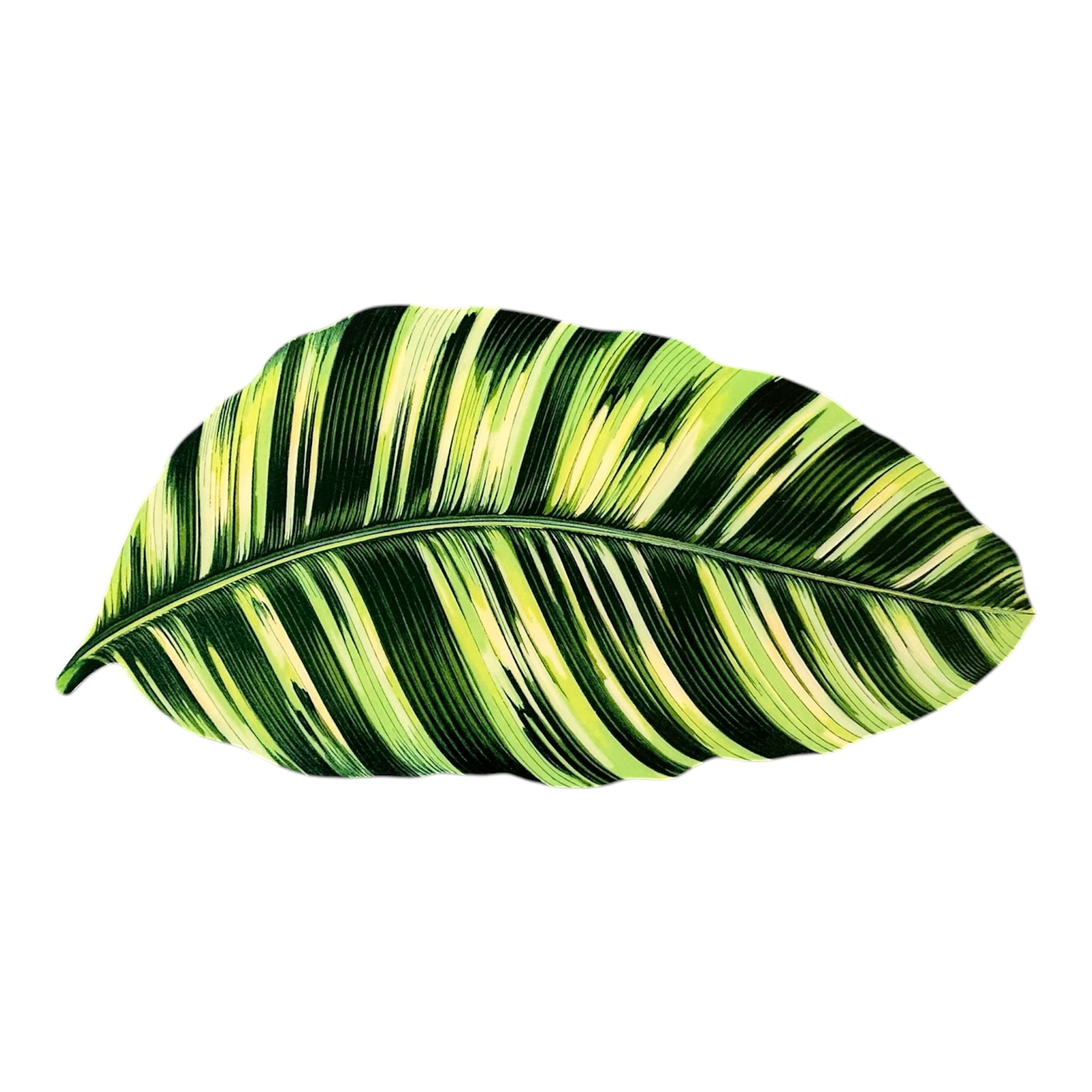 Tropical Leaf – Handcrafted Banana Leaf Resin on Wood Decor | TABLE ON TABLE