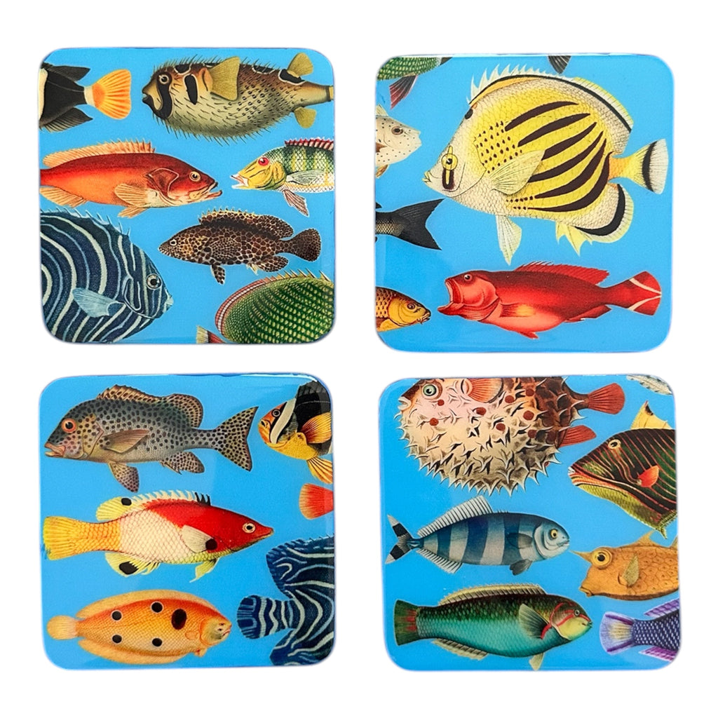 Artisanal Coasters: Marine Life Collection
