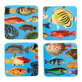 Artisanal Coasters: Marine Life Collection