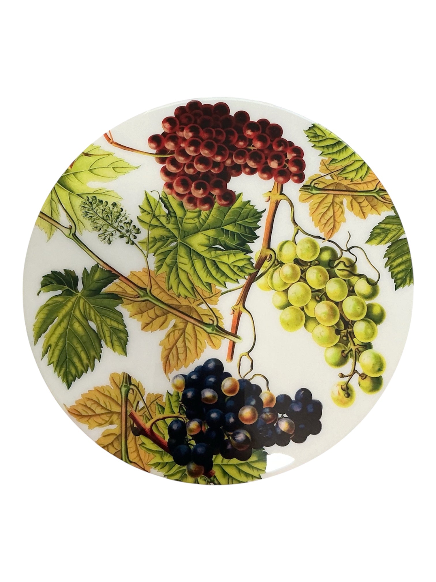 Grapes & Vines Luxury Resin Lazy Susan – Handcrafted Table Art