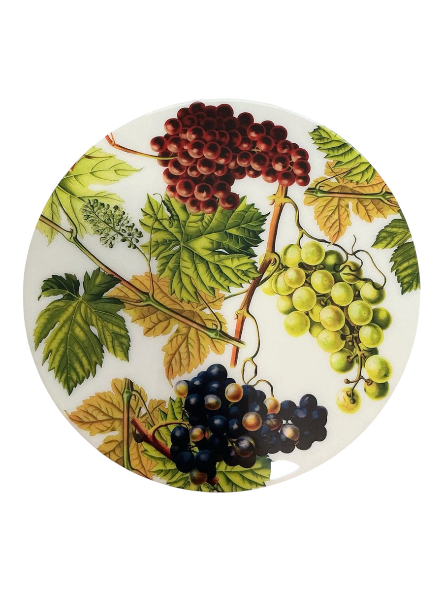 Grapes & Vines Luxury Resin Lazy Susan – Handcrafted Table Art