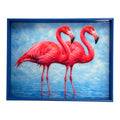 Royal flamingos -Resin Tray