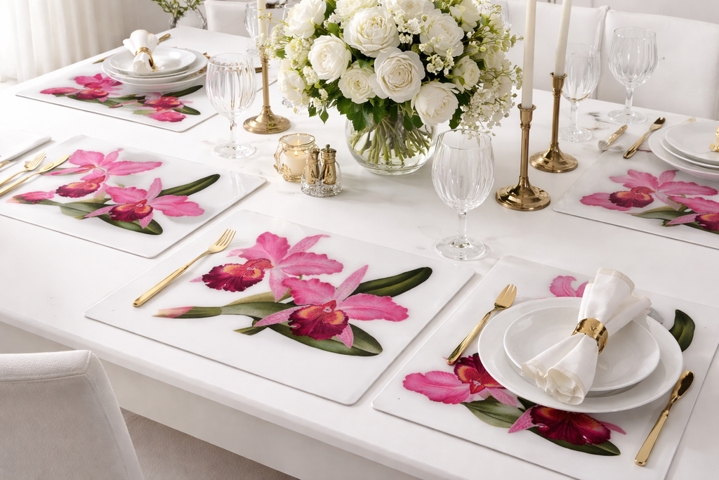 Orchid Rose Collection- Placemats